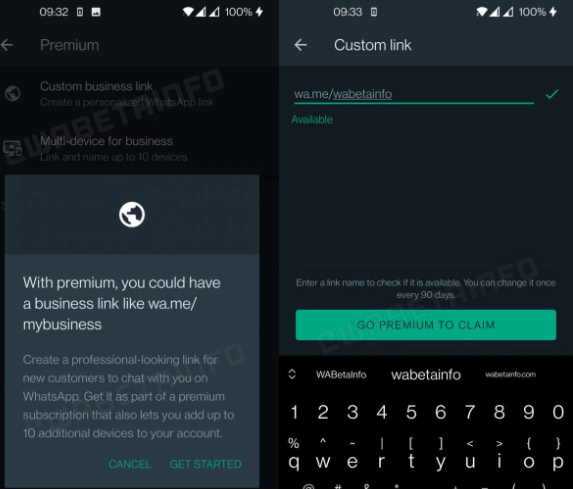 WhatsApp Premium Features Now Rolling Out