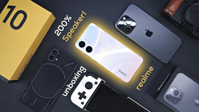 Realme 10 design, specifications and colour options leaked; unboxing video out