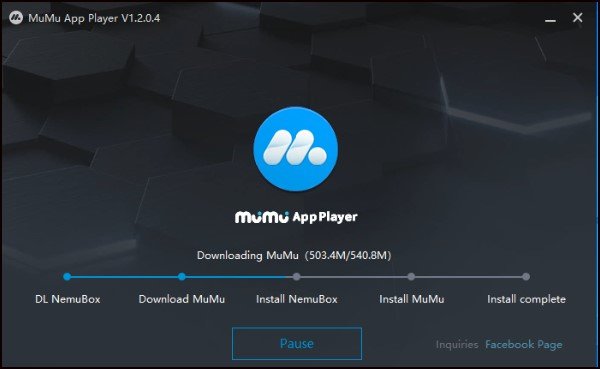 Install MuMu Emulator