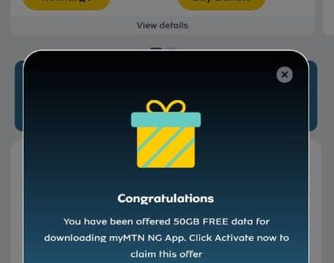 How to Get FREE 50GB Data on MTN