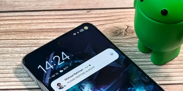 Android 15 Notification cooldown
